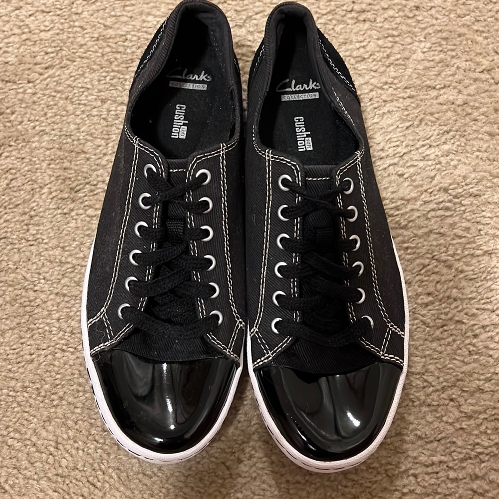 Clarks Black Sneakers
